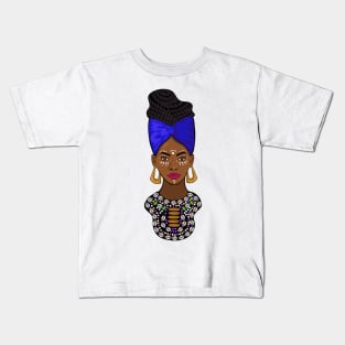 African woman 3 Kids T-Shirt